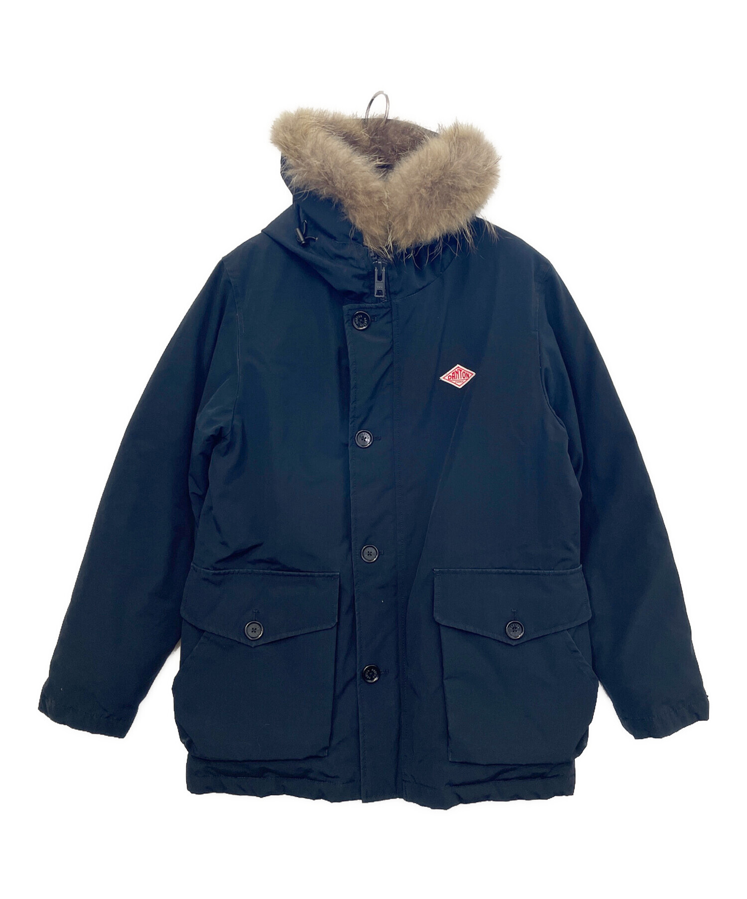 ダントン　ダウンジャケット　XS ネイビー　DANTON 中古・古着通販】DANTON (ダントン) SHORT DOWN JACKET DANTON