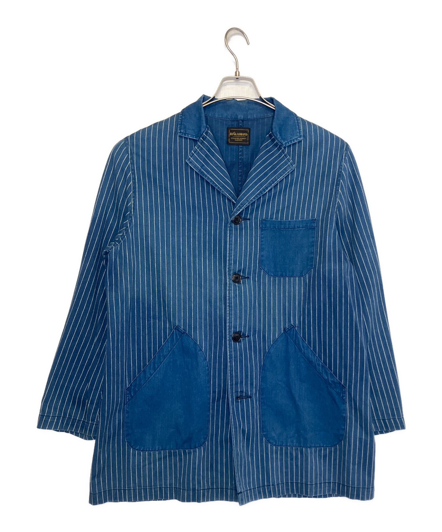 中古・古着通販】GLAD HAND (グラッドハンド) カバーオール インディゴ