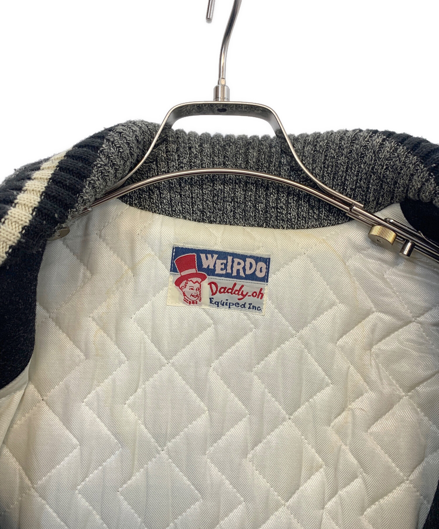 weirdo ウィアード プリズナー ウール ジャケット アウター S 中古・古着通販】WEIRDO (ウィアード) ジップアップウールジャケット