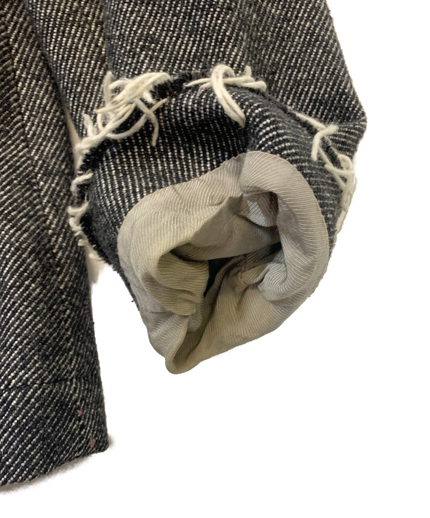 中古・古着通販】DIESEL (ディーゼル) ジャケット ダークグレー サイズ 