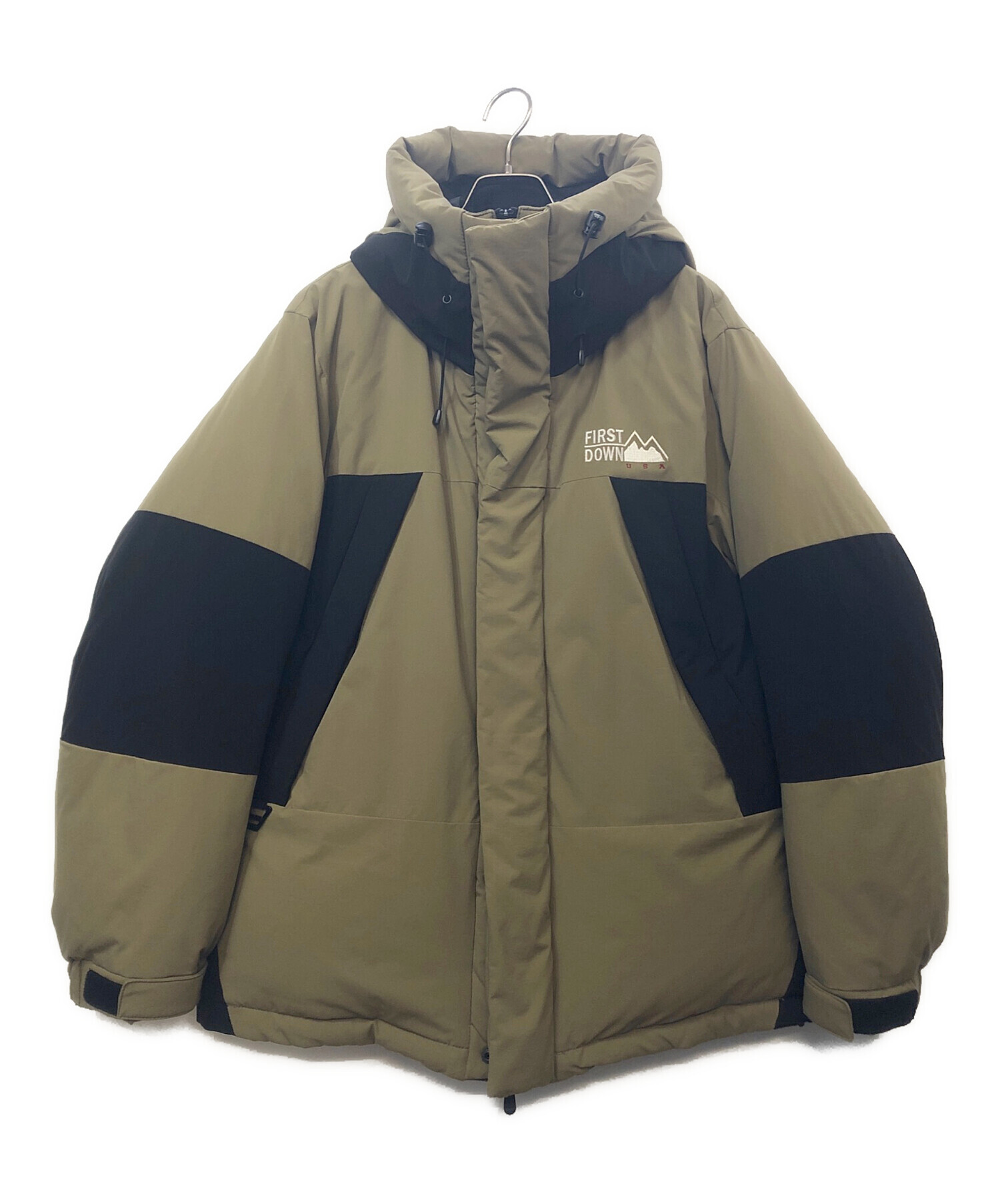 中古・古着通販】FIRST DOWN (ファーストダウン) パネルショートダウン  