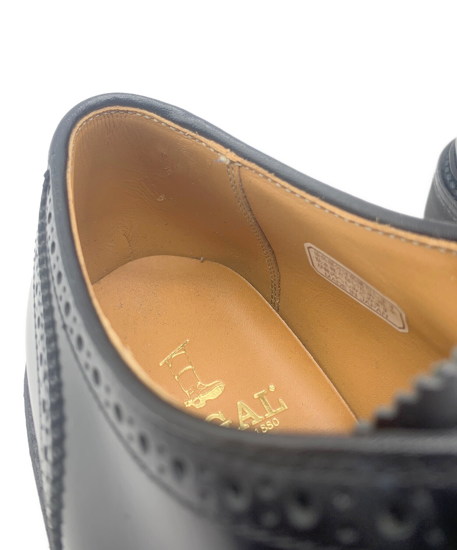 中古・古着通販】REGAL (リーガル) ウィングチップシューズ ブラック