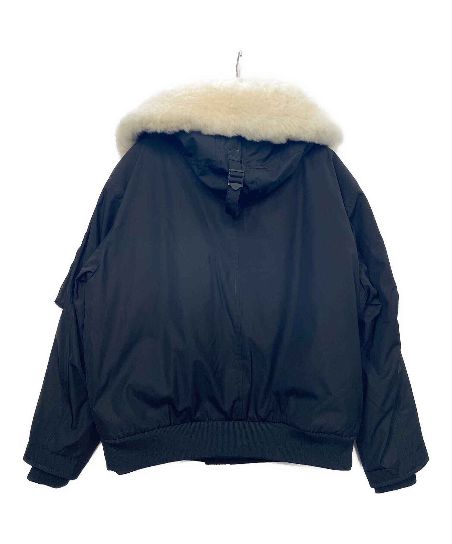 中古・古着通販】COACH (コーチ) 裏ボアショートパーカ ブラック