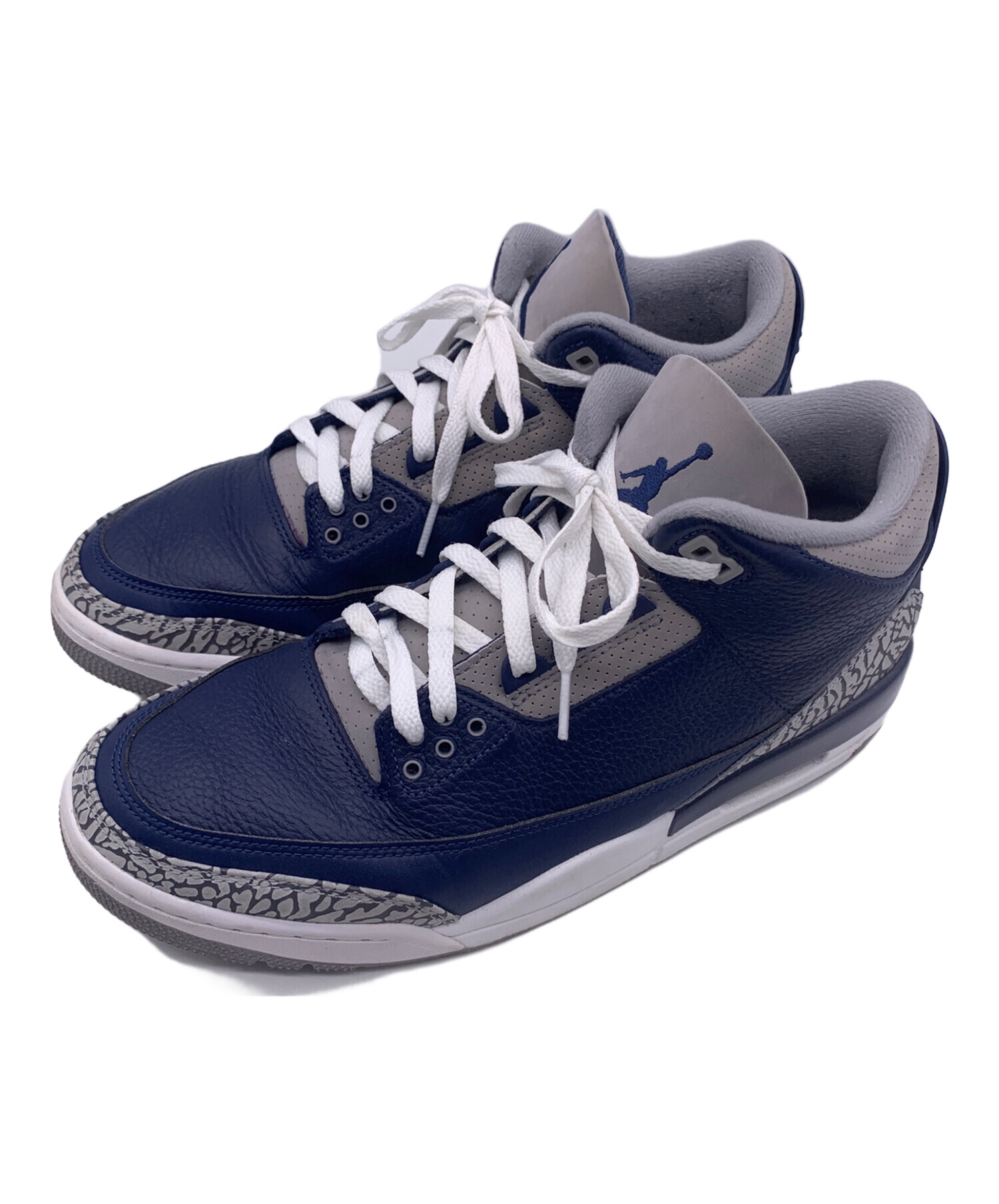 中古・古着通販】NIKE (ナイキ) NIKE AIR JORDAN3 Midnight Navy 