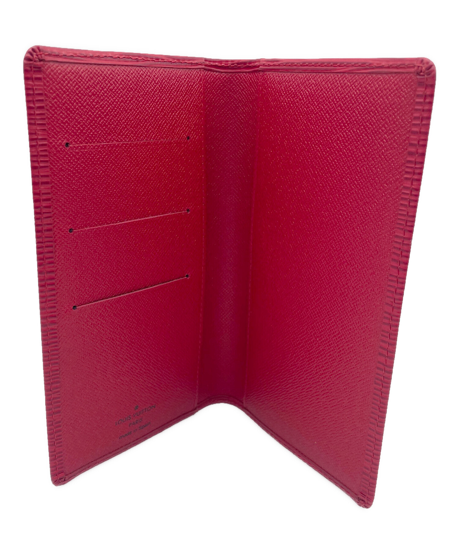 中古・古着通販】LOUIS VUITTON (ルイ ヴィトン) カードケース レッド