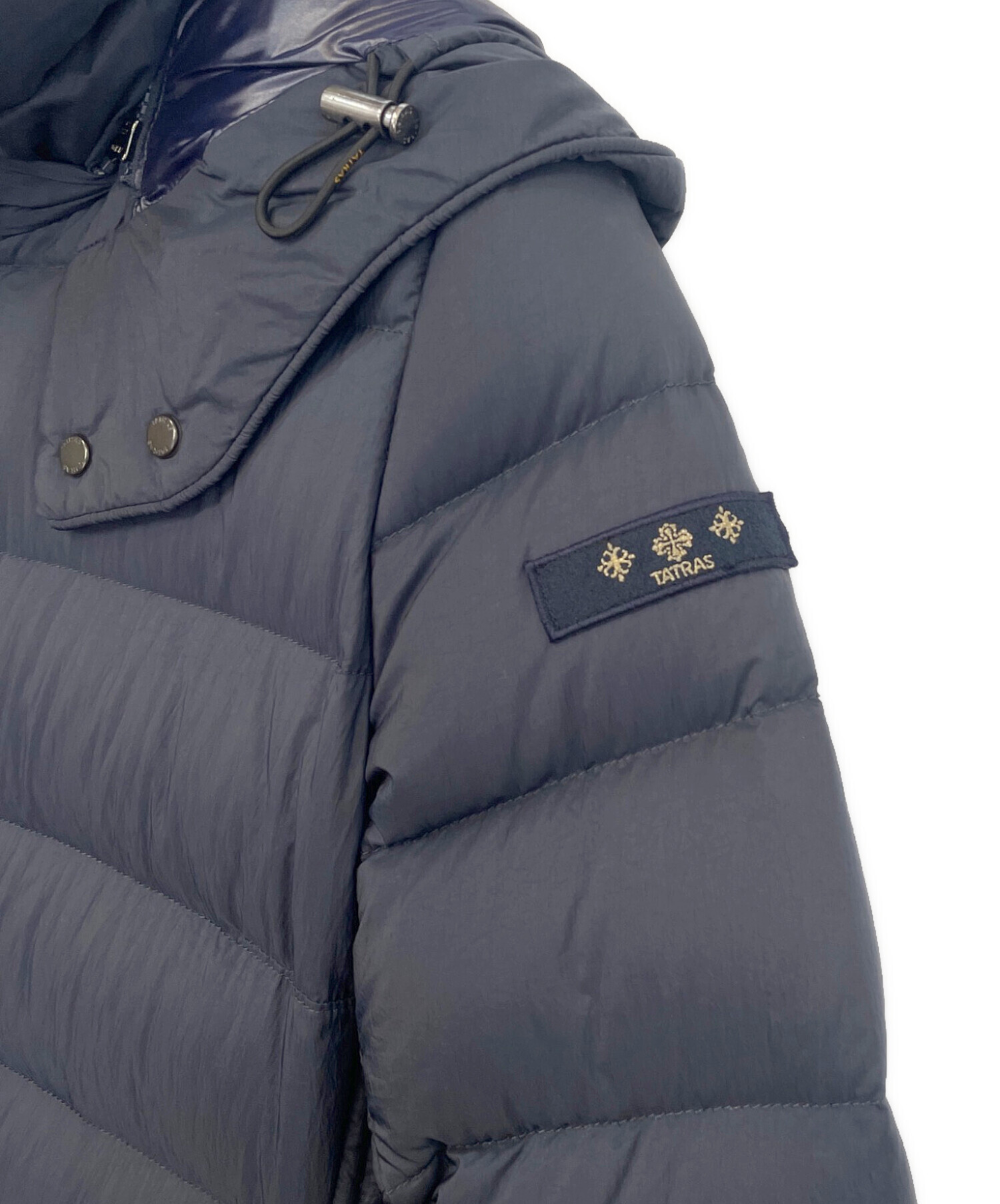 中古・古着通販】TATRAS (タトラス) サブリナダウンコート ネイビー