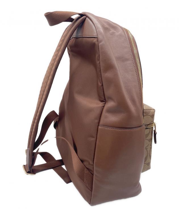 中古・古着通販】COACH (コーチ) リュック ブラウン｜ブランド・古着
