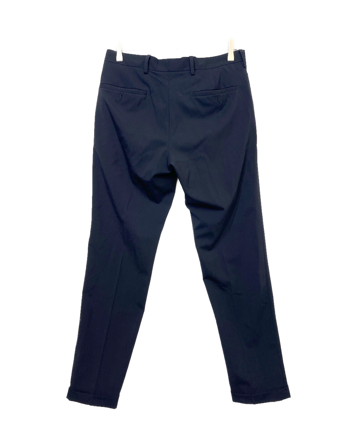 中古・古着通販】PRADA (プラダ) スラックス ブラック サイズ:46