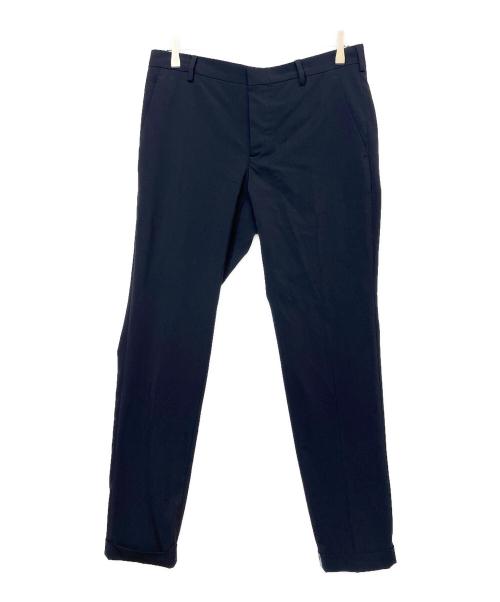 断捨離特価！早い物勝ち！美品 PRADA ブラック スラックス 46R 中古・古着通販】PRADA (プラダ) スラックス ブラック サイズ:46