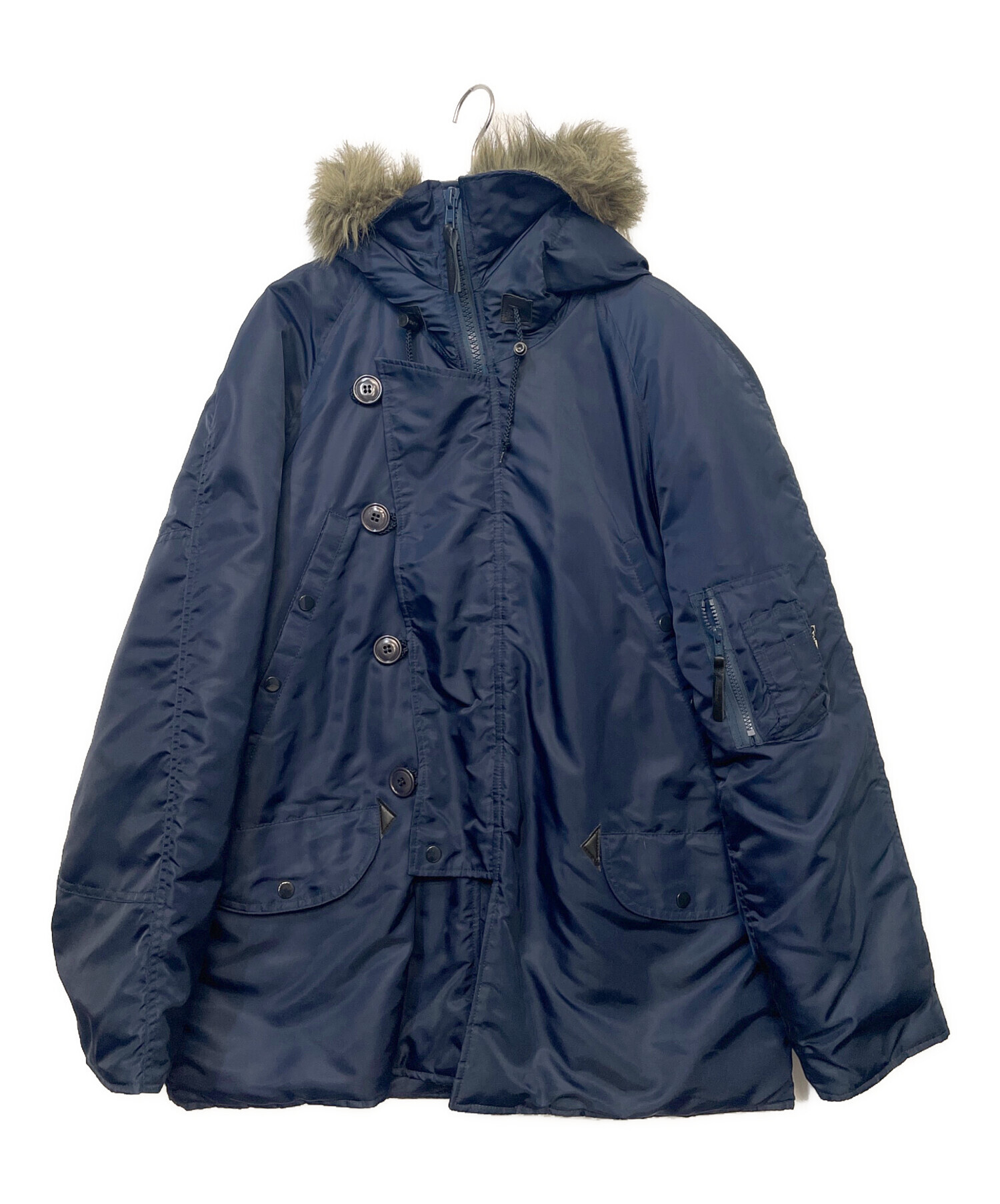 中古・古着通販】AIPA (アイパ) N-3Bフライトジャケット ネイビー 