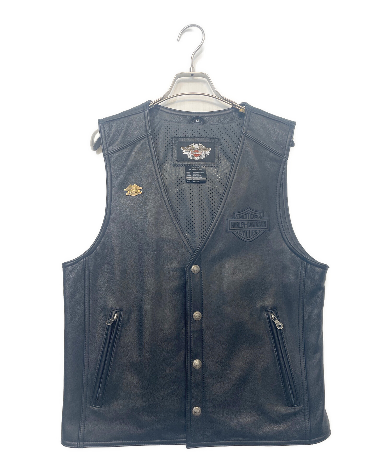 中古・古着通販】HARLEY-DAVIDSON (ハーレーダビッドソン) レザー