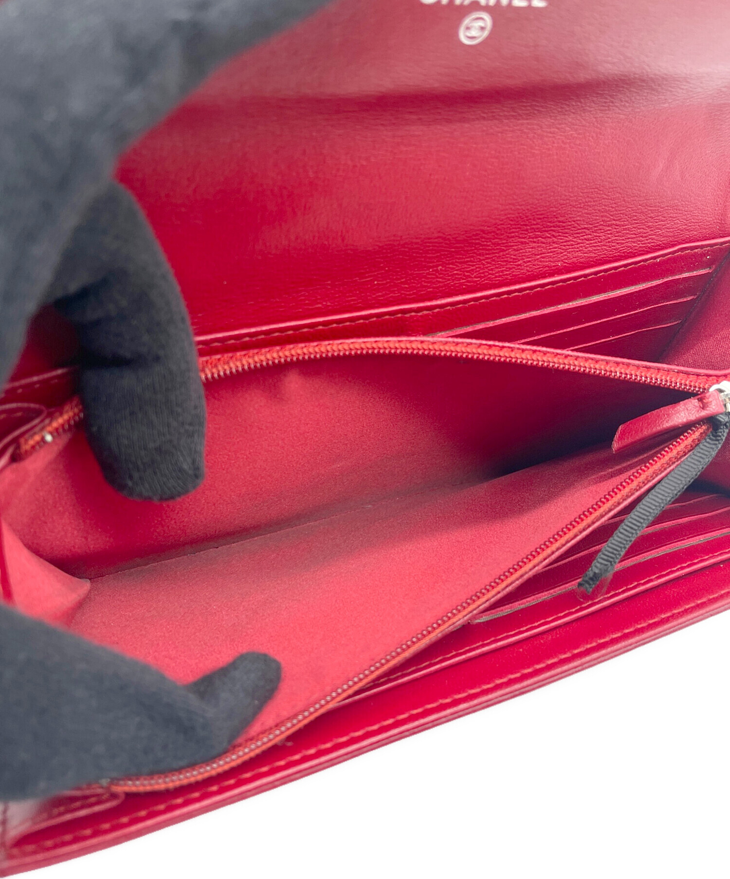 中古・古着通販】CHANEL (シャネル) 長財布 ボルドー｜ブランド・古着