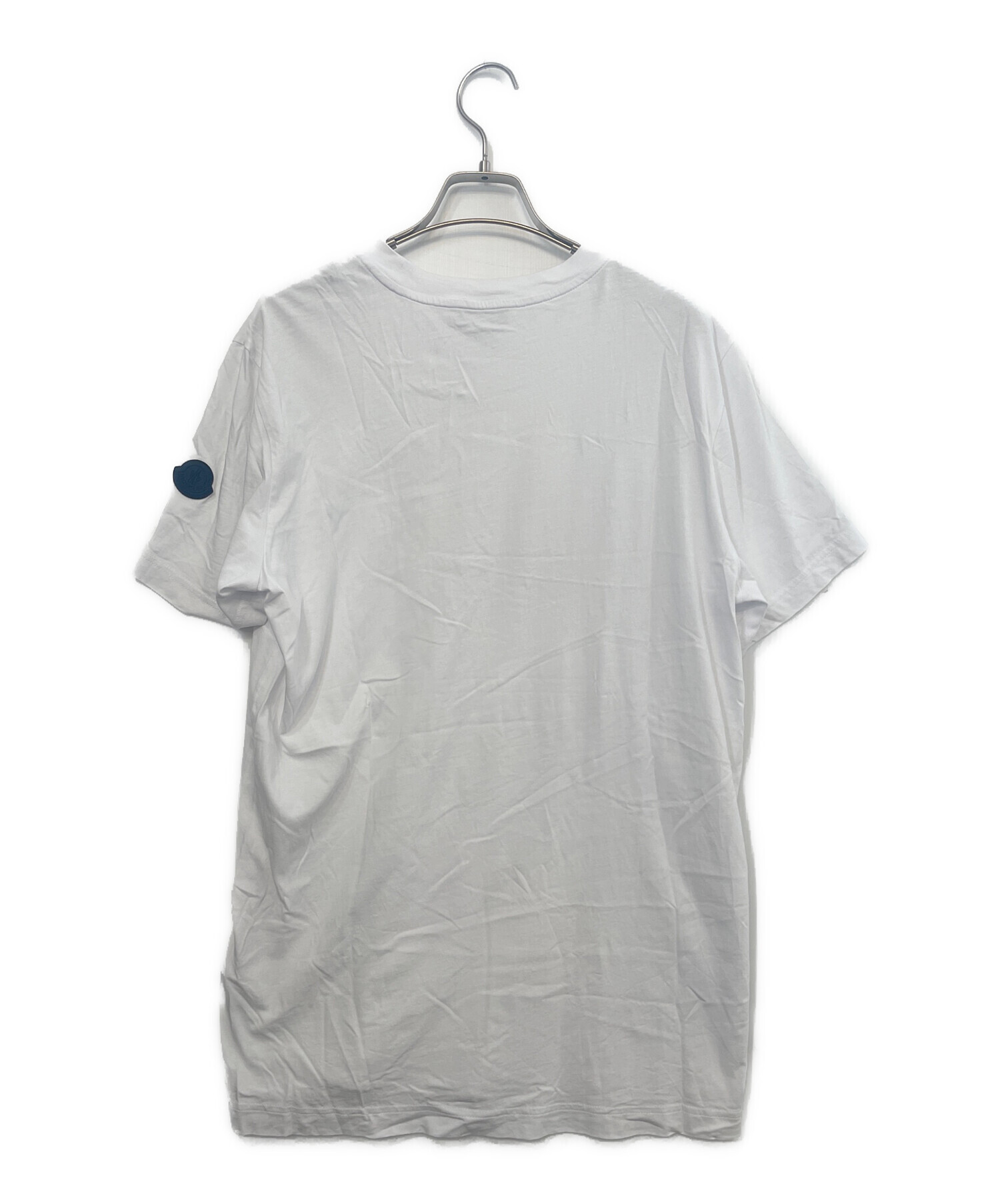 中古・古着通販】MONCLER (モンクレール) 半袖Tシャツ ホワイト サイズ