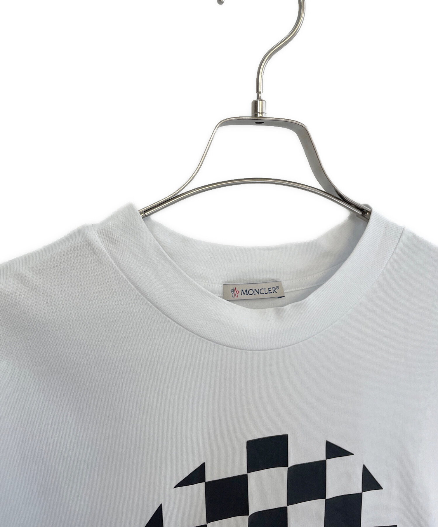 中古・古着通販】MONCLER (モンクレール) フロントプリントTシャツ 