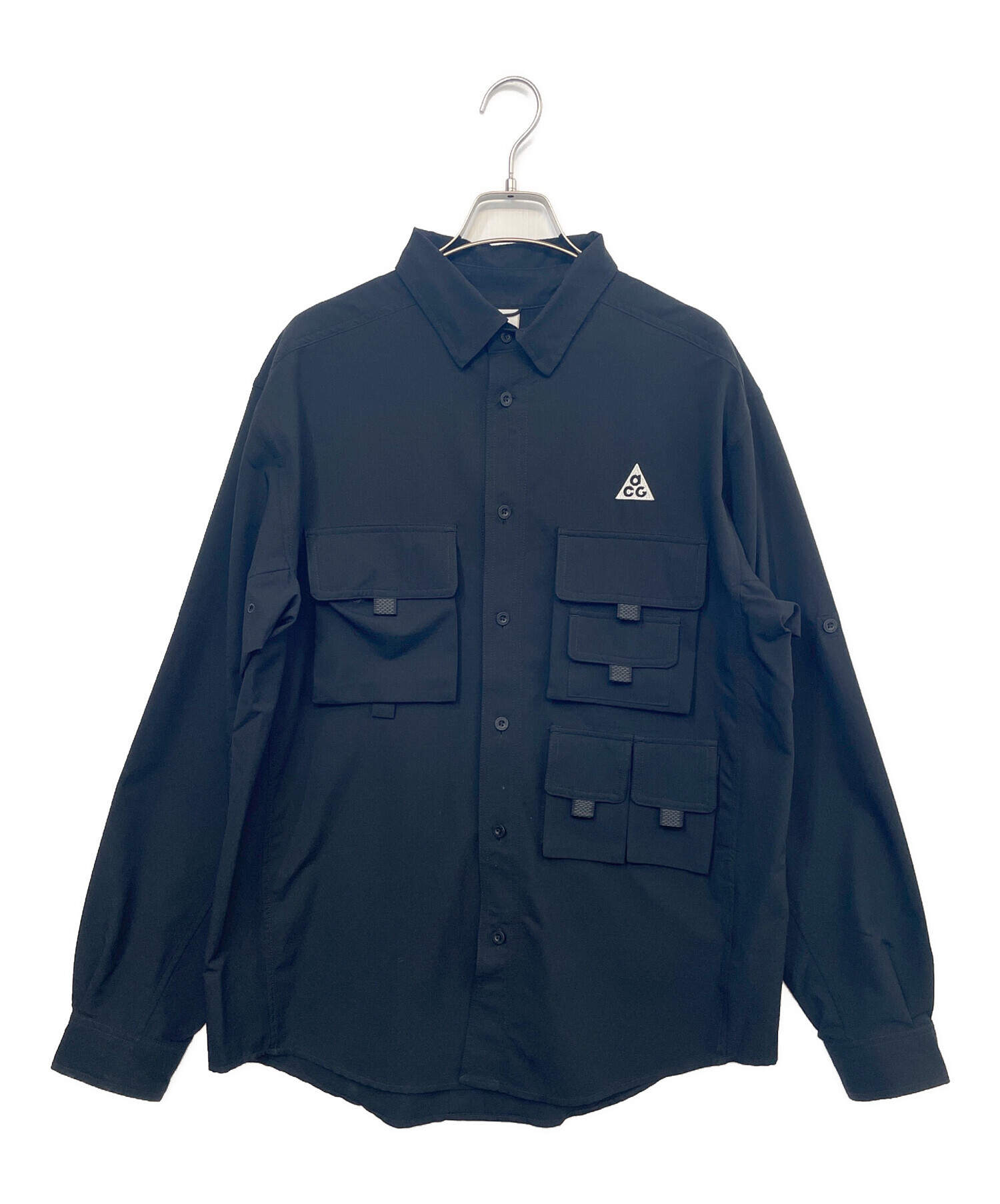 中古・古着通販】NIKE ACG (ナイキエージーシー) 長袖シャツ ブラック