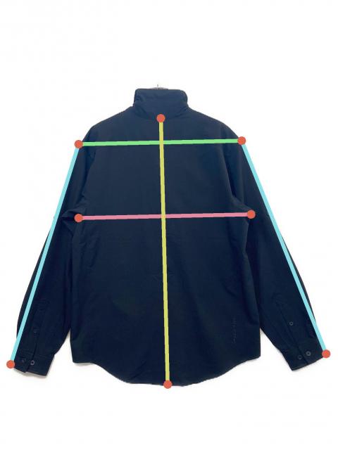 美品 NIKE ACG デバステーション トレイル 長袖シャツ XXL ネイビー 中古・古着通販】NIKE ACG (ナイキエージーシー) 長袖シャツ ブラック