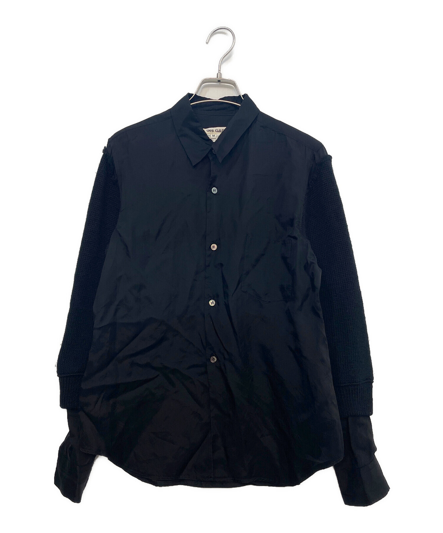 中古・古着通販】COMME des GARCONS (コムデギャルソン) 袖ニット切替 