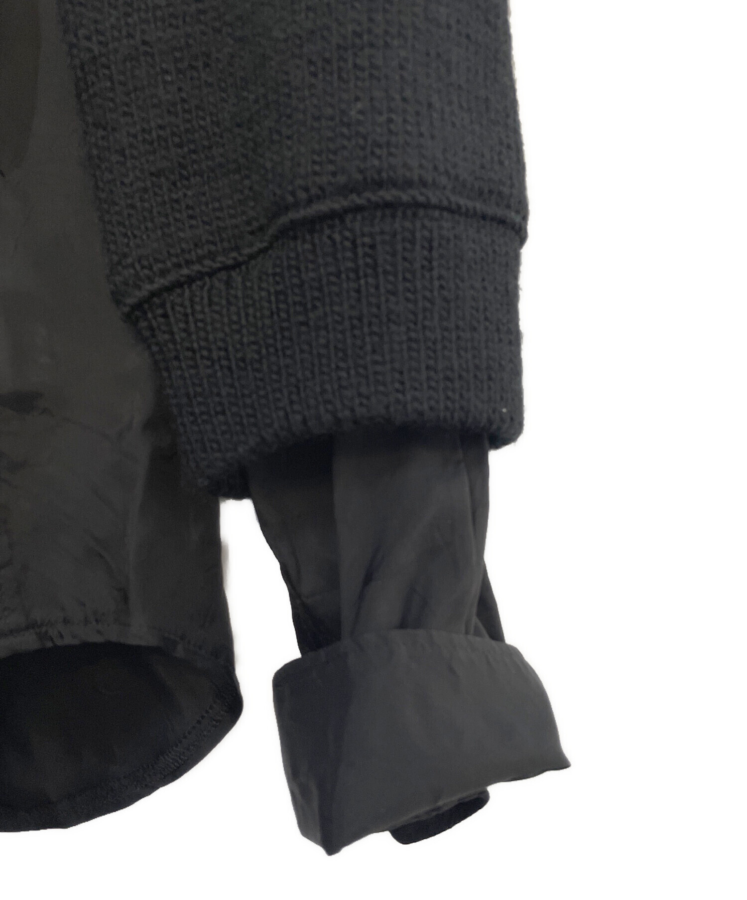 中古・古着通販】COMME des GARCONS (コムデギャルソン) 袖ニット切替 
