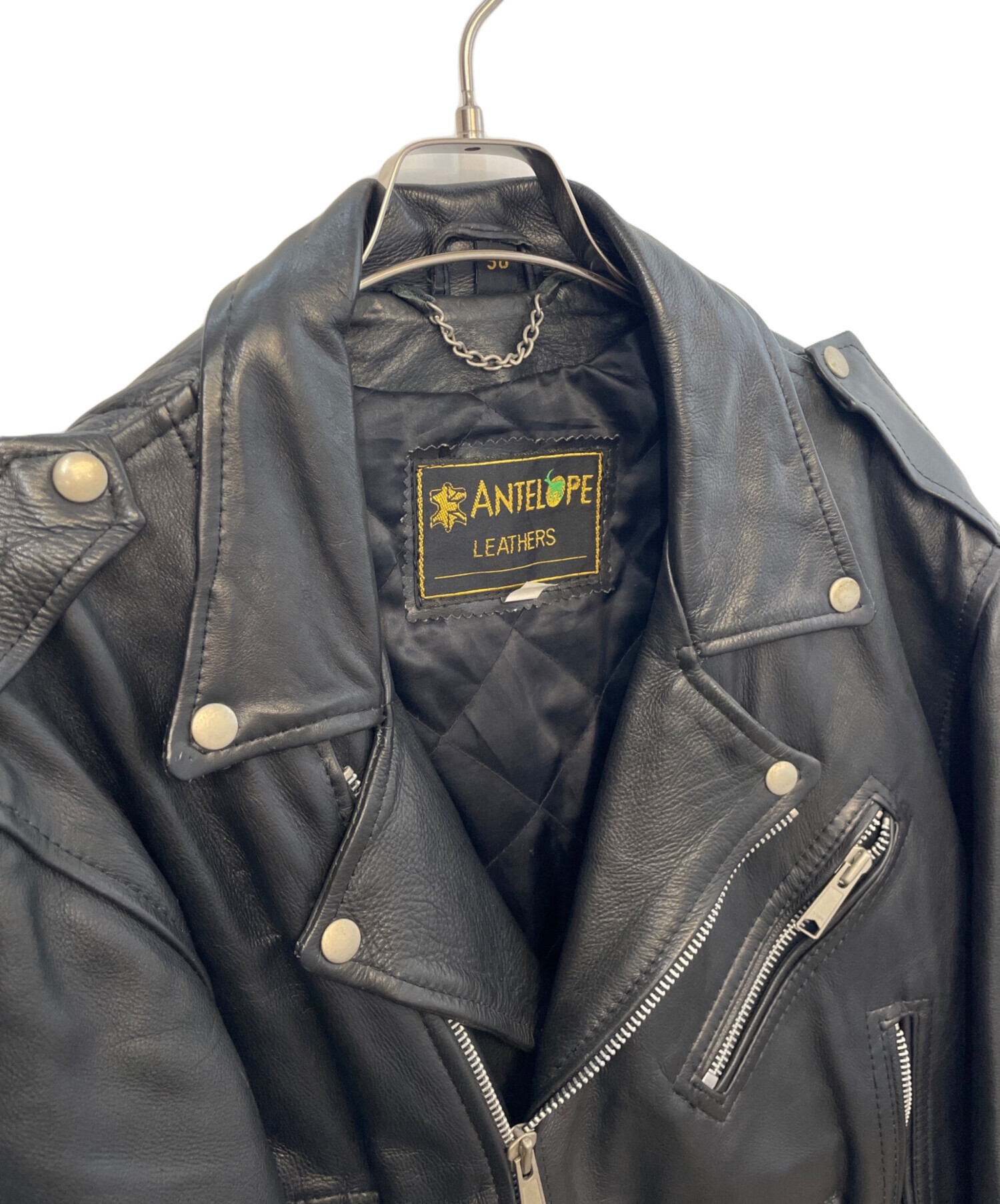 中古・古着通販】ANTELOPE (アンテロープ) ライダースジャケット