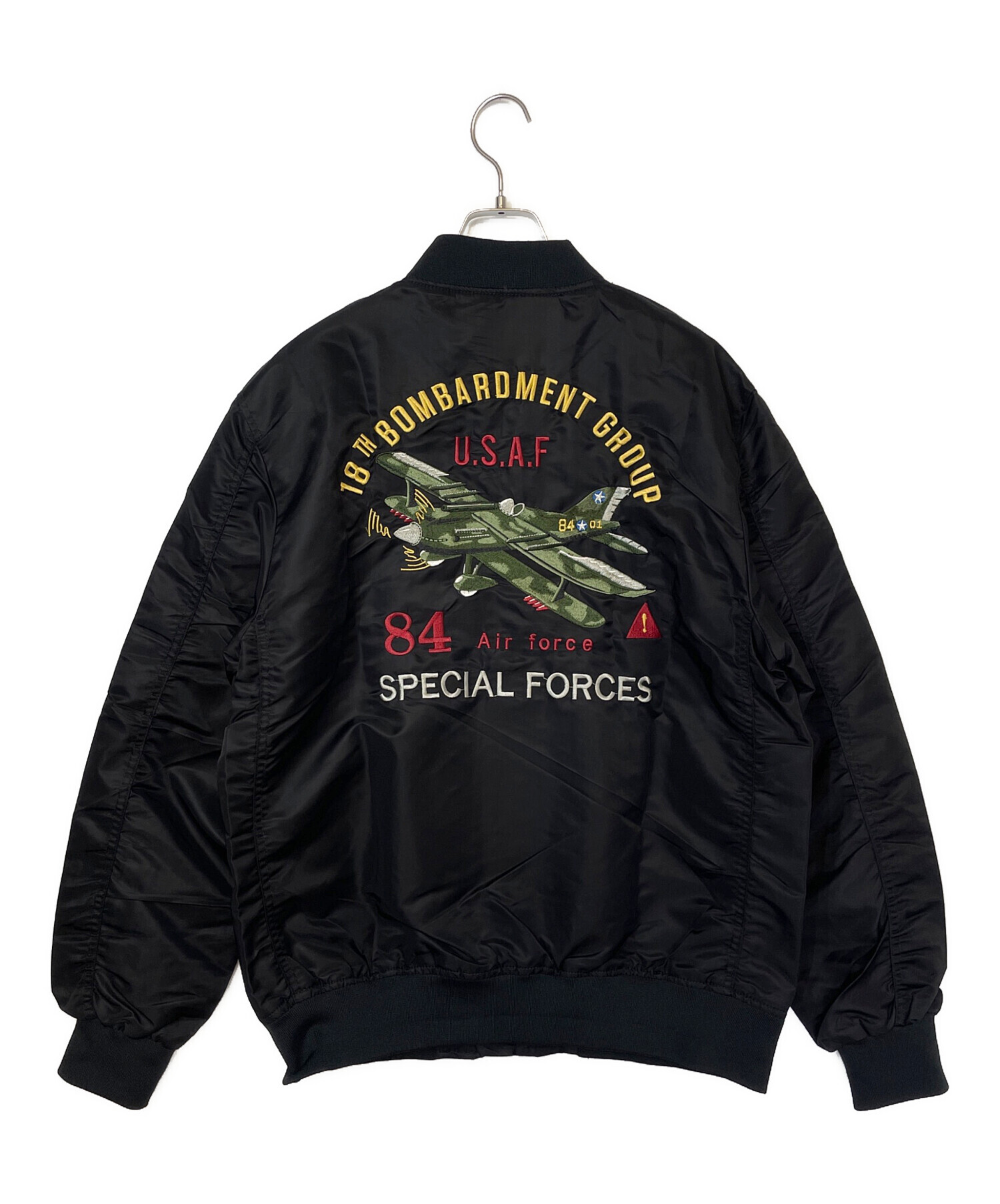 中古・古着通販】uaboni (ユアボニ) フライトジャケット ブラック