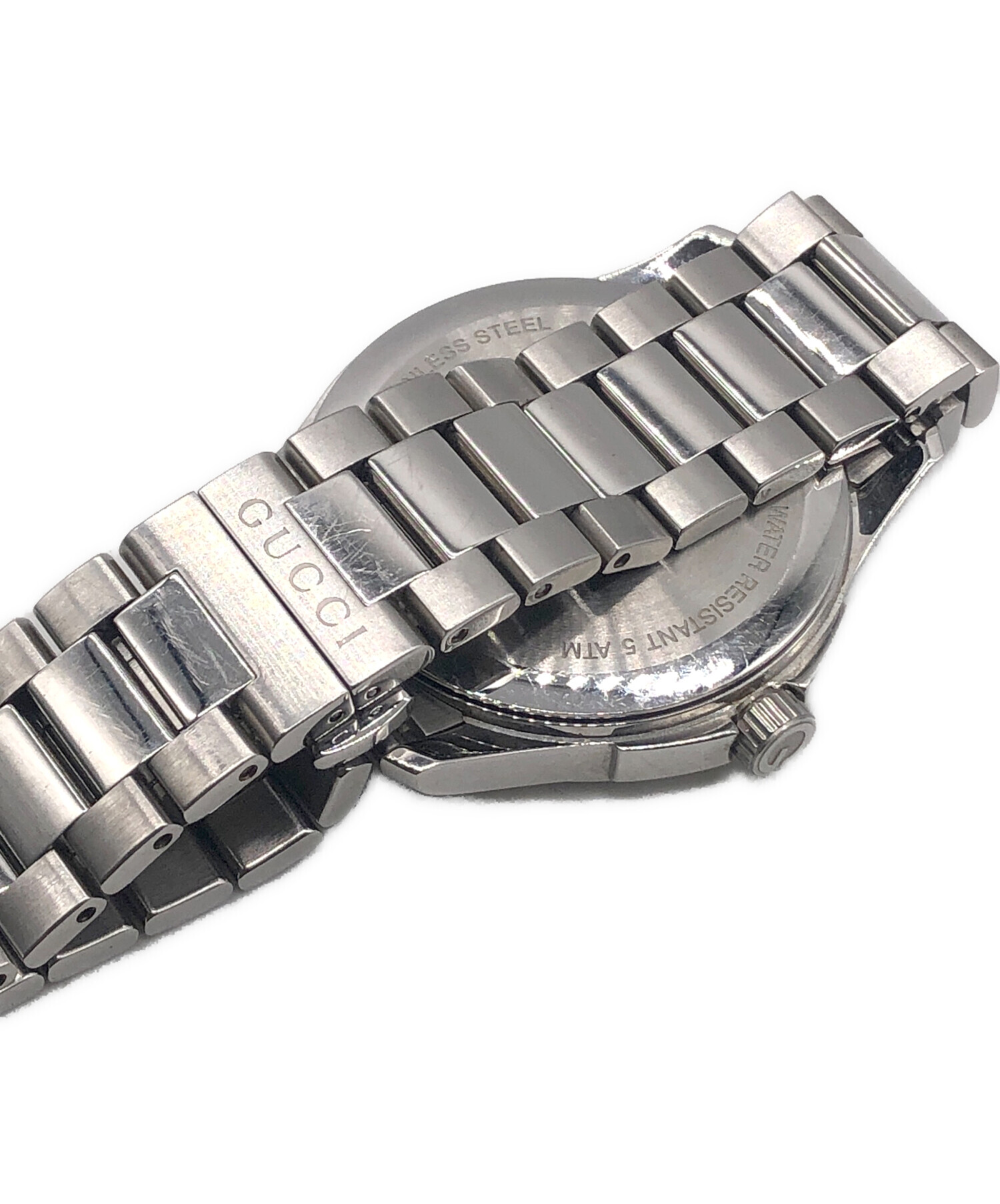 グッチ 時計 中古・古着通販】GUCCI (グッチ) 腕時計 グレー｜ブランド・古着通販