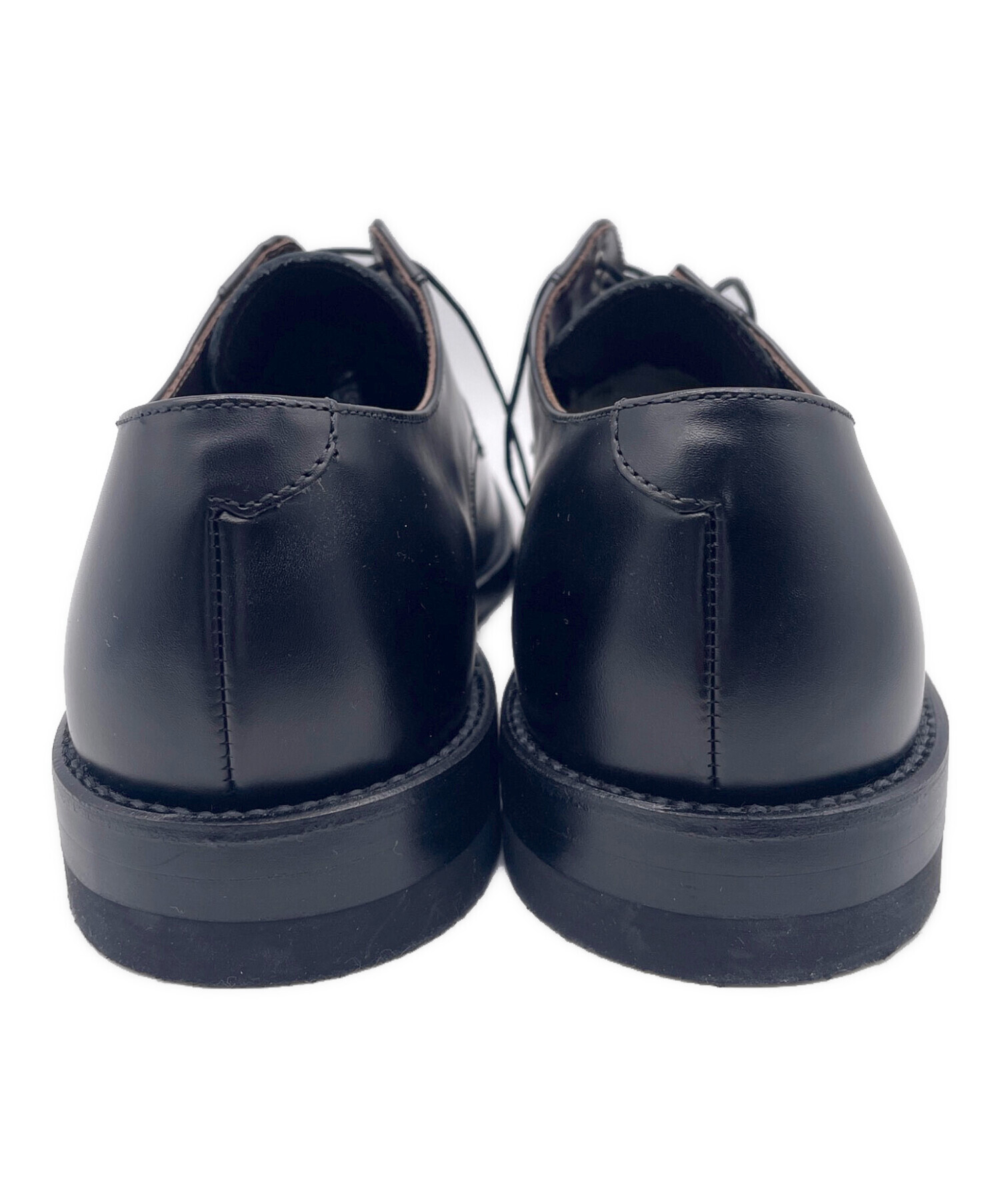 新品　未使用　REGAL ブラック ドレスシューズ　メンズ　サイズ25cm REGAL 未使用品□REGAL リーガル ウィングチップ フルブローグ レース