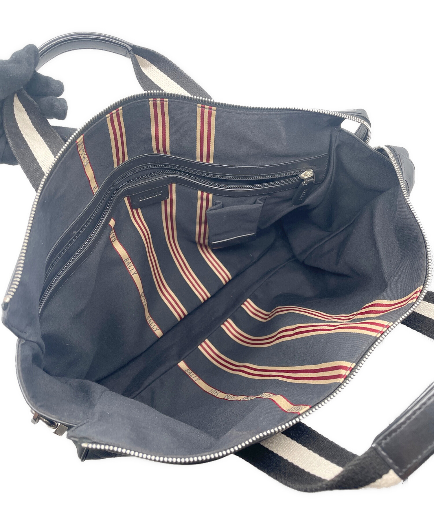 中古・古着通販】BALLY (バリー) ビジネスバッグ ネイビー｜ブランド