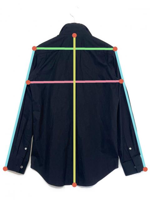 中古・古着通販】DRESSEDUNDRESSED (ドレスドアンドレスド) 長袖シャツ