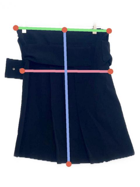 中古・古着通販】YOHJI YAMAMOTO (ヨウジヤマモト) ウールギャバベル