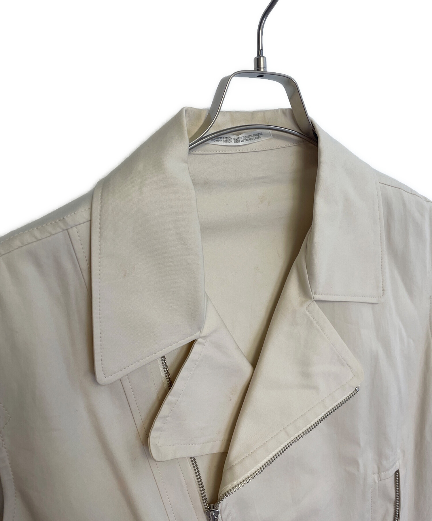 Yohji yamamoto スウェットベスト未使用 中古・古着通販】YOHJI YAMAMOTO (ヨウジヤマモト) ベスト ホワイト