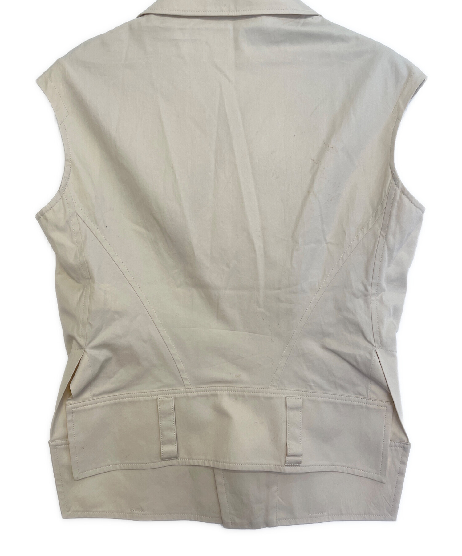 中古・古着通販】YOHJI YAMAMOTO (ヨウジヤマモト) ベスト ホワイト