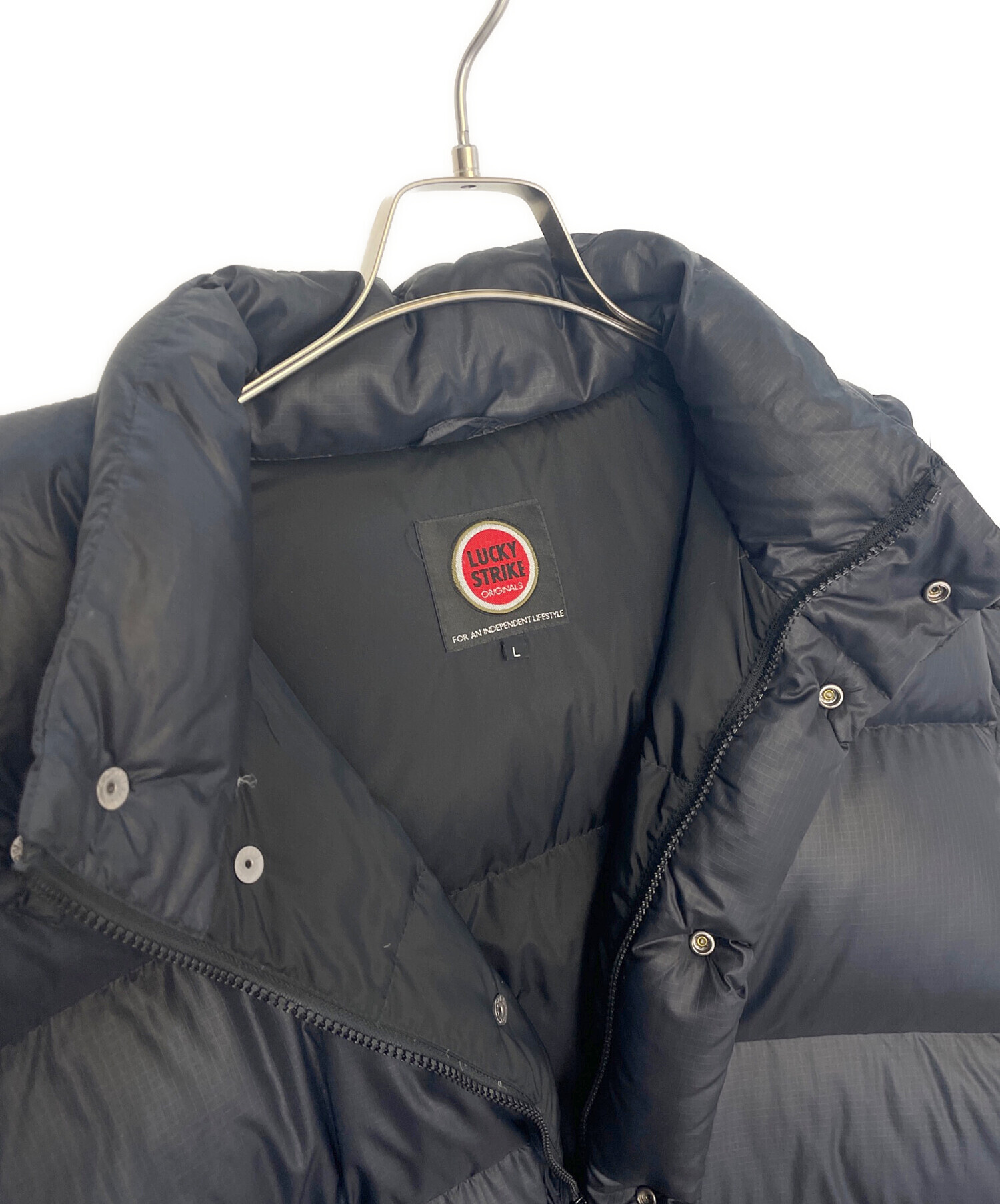 中古・古着通販】LUCKY STRIKE (ラッキーストライク) ダウンジャケット 