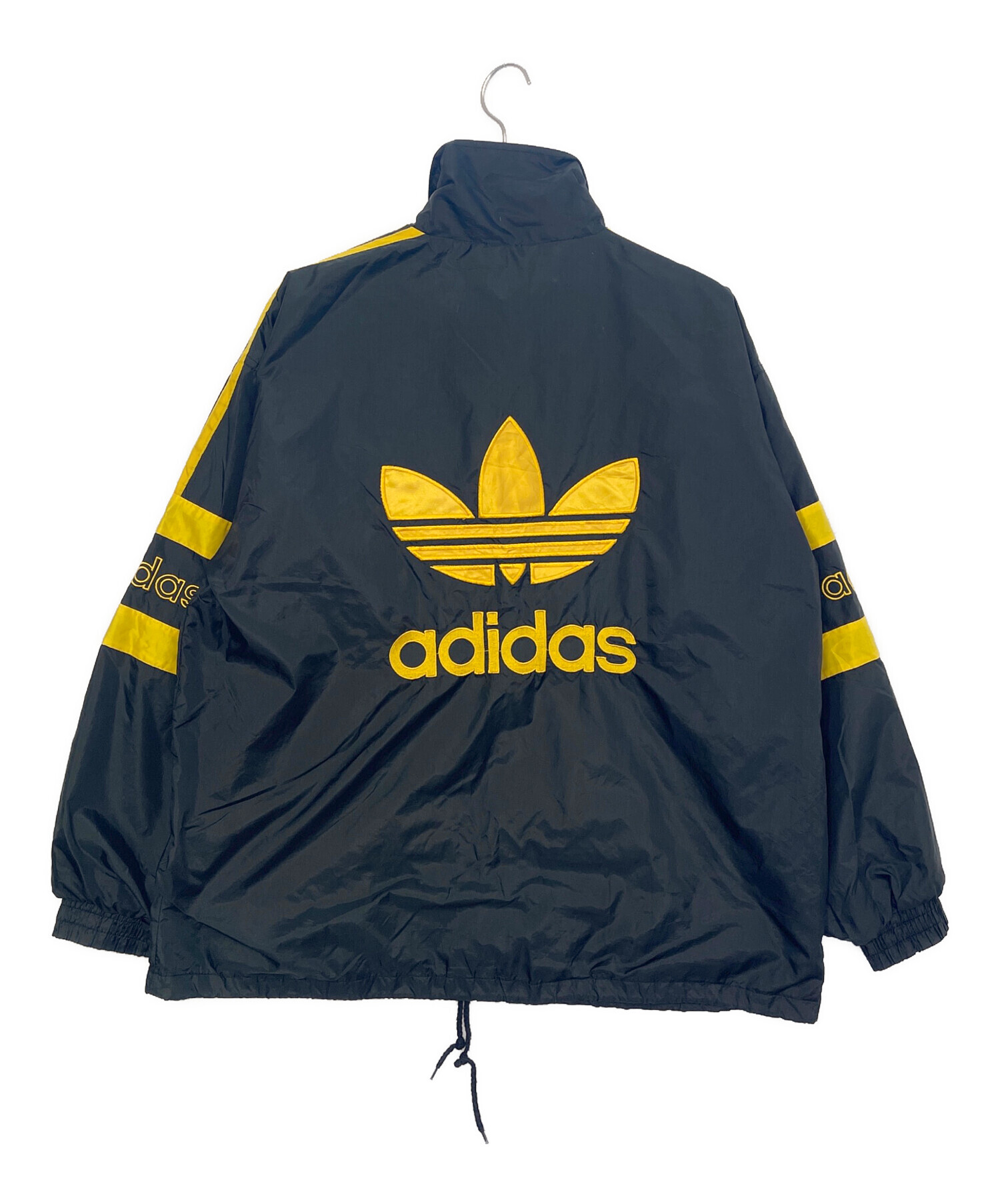 中古・古着通販】adidas (アディダス) ナイロンジャケット ブラック