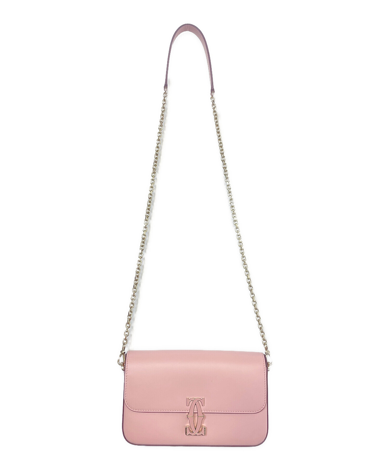 中古・古着通販】Cartier (カルティエ) チェーンショルダーバッグ 
