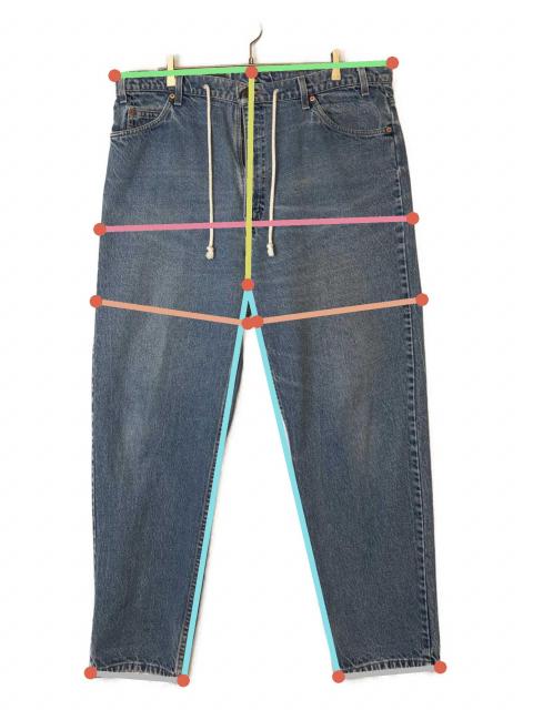 中古・古着通販】LEVI'S (リーバイス) 550デニムパンツ ブルー サイズ