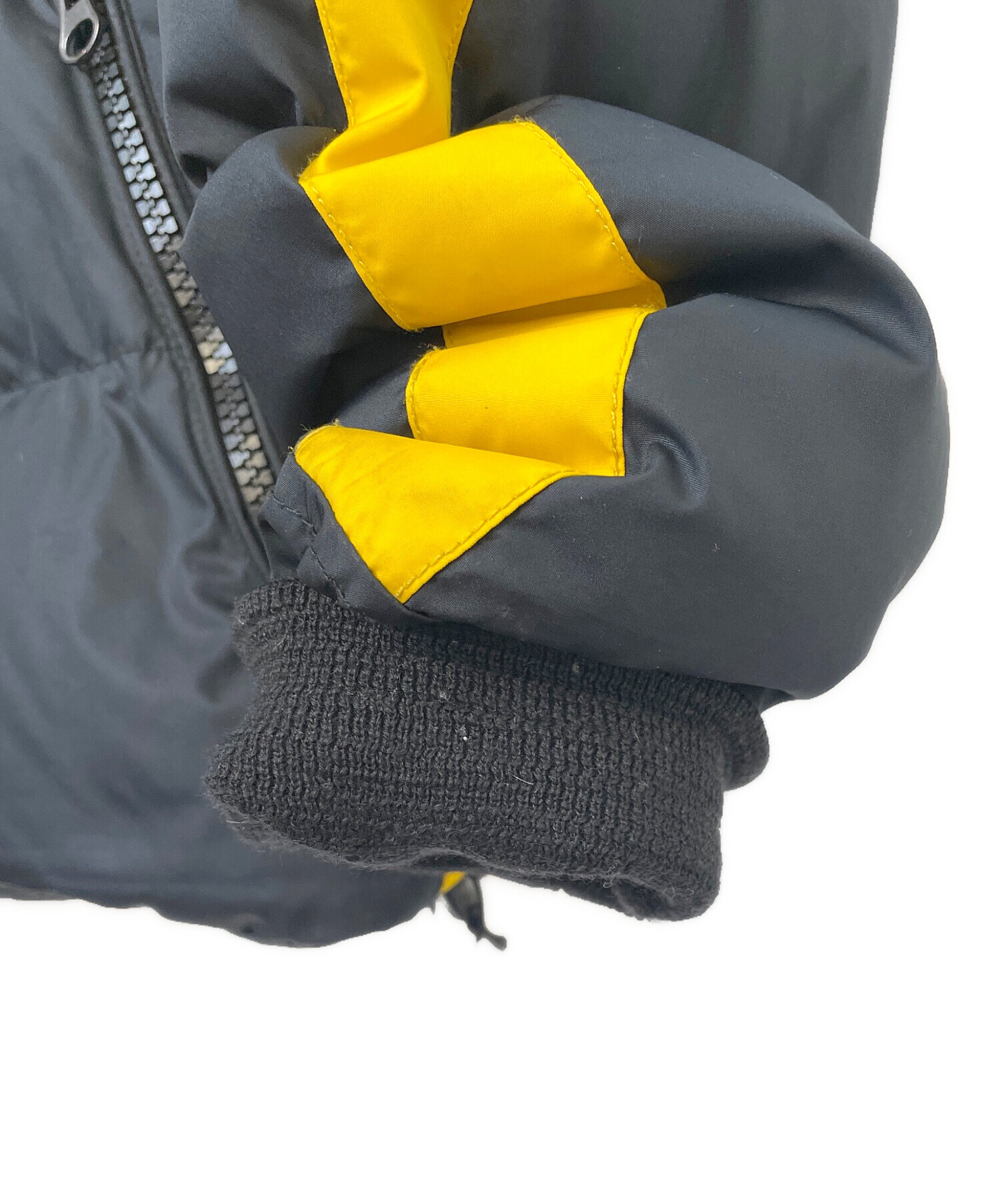 ラルフローレン　M ダウンジャケット　ブラック　イエロー 中古・古着通販】POLO RALPH LAUREN (ポロ・ラルフローレン) ダウン