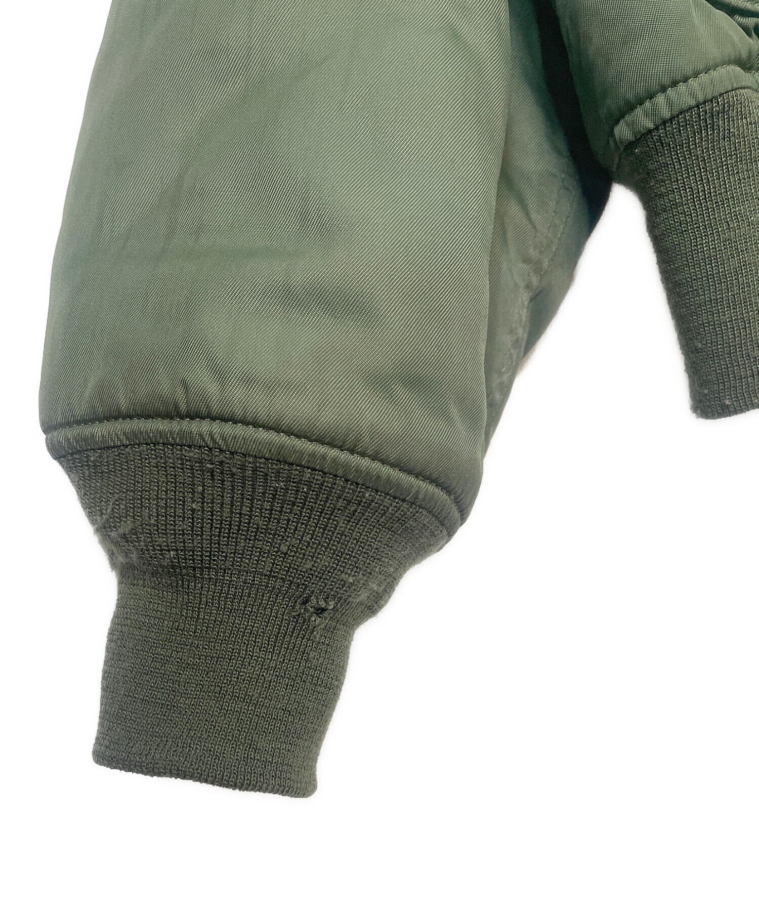 中古・古着通販】AVIREX (アヴィレックス) フライトジャケット カーキ