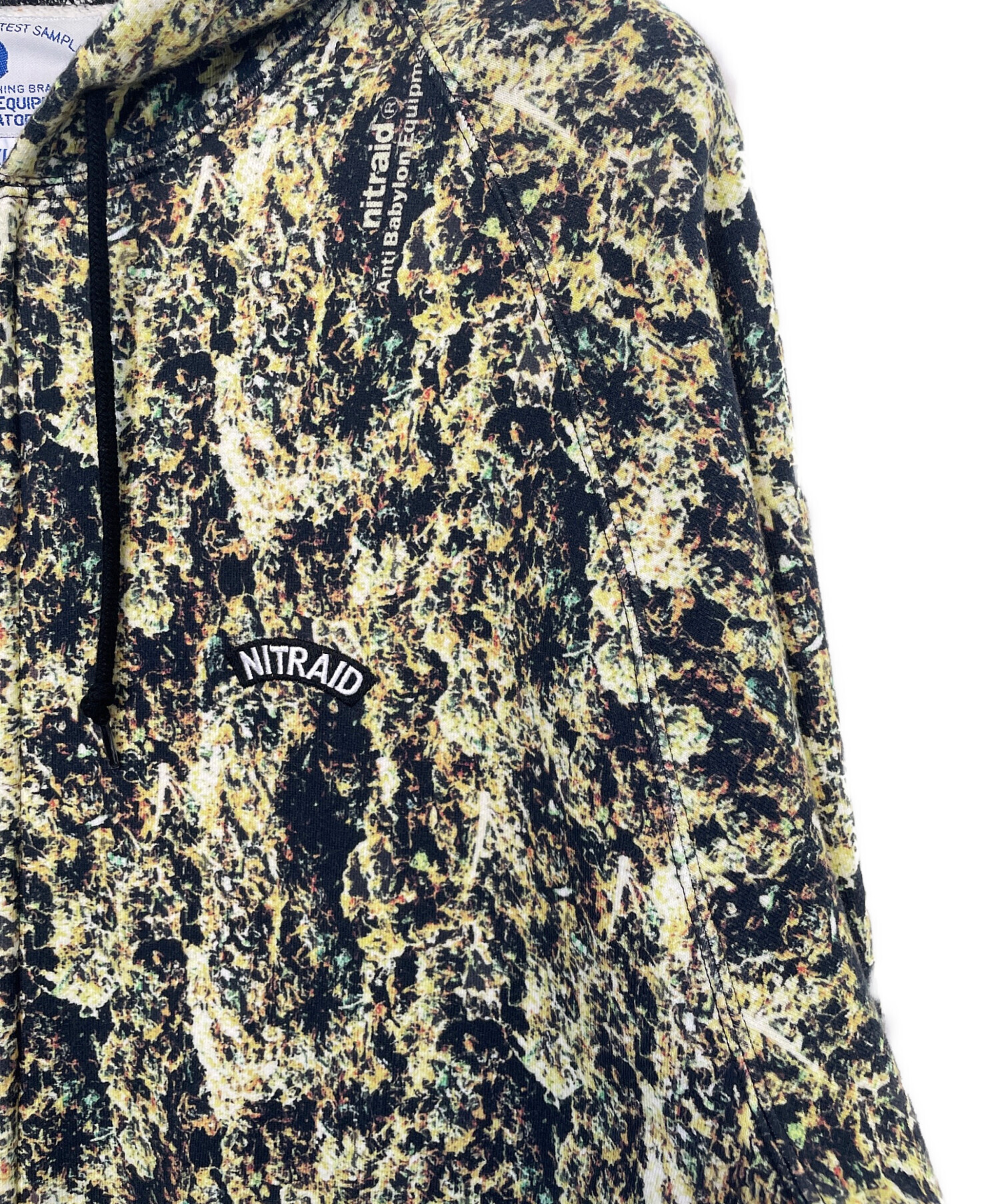 NITRAID ナイトレイド　リアルウィード　ジップパーカー　 XL 中古・古着通販】NITRAID (ナイトレイド) ジップパーカー オリーブ