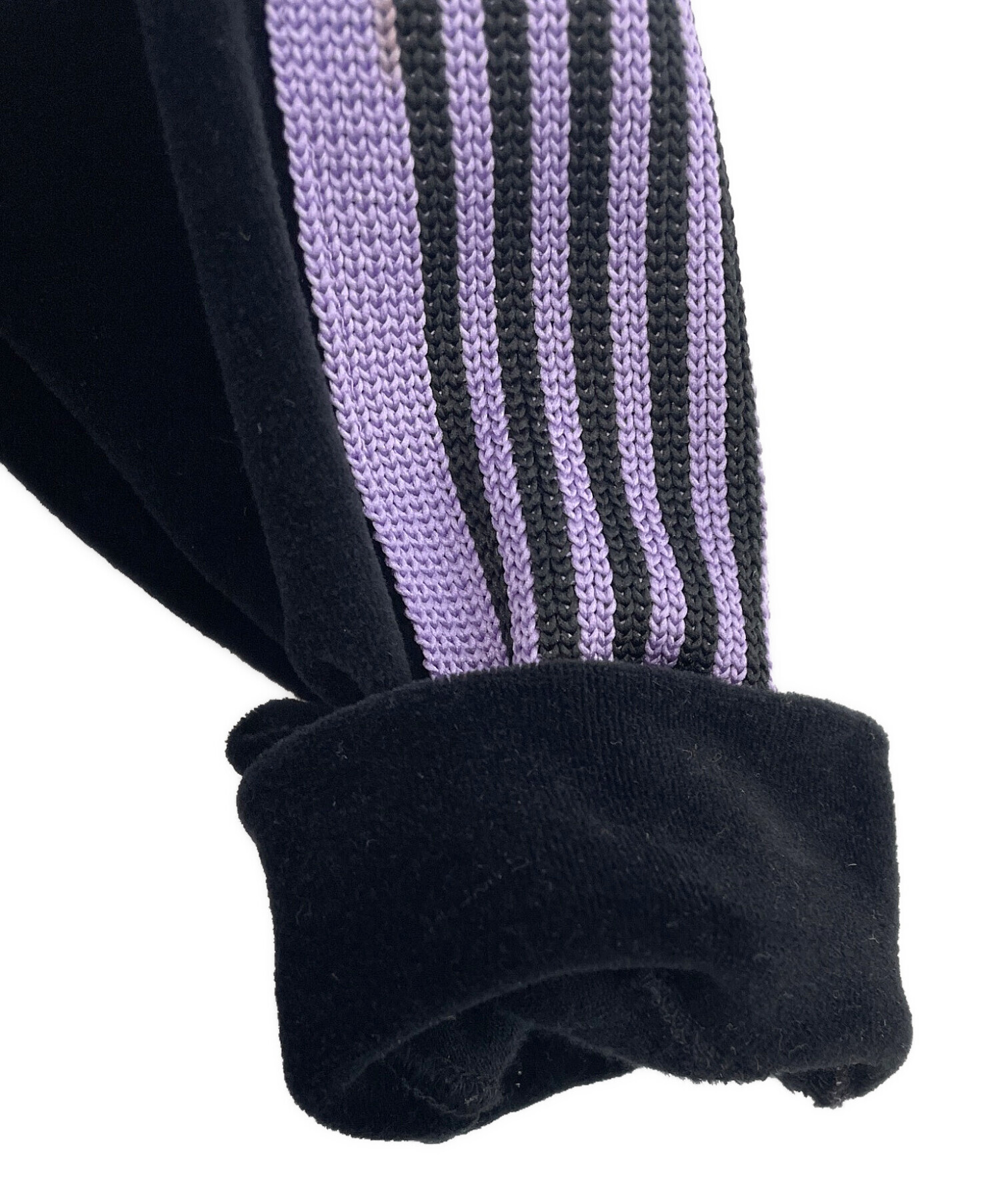 中古・古着通販】Needles (ニードルズ) ベロアパーカー ブラック