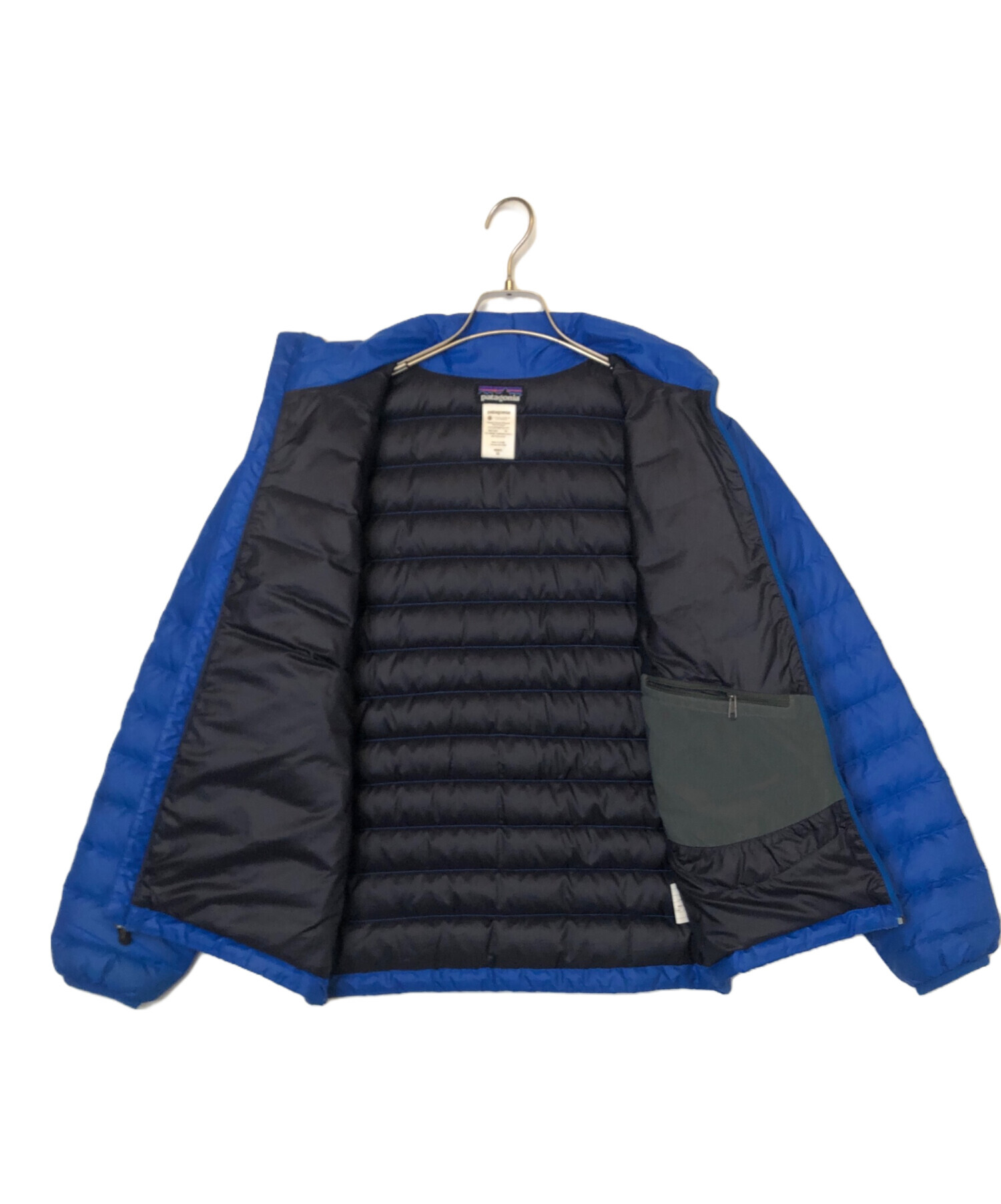 中古・古着通販】Patagonia (パタゴニア) ダウンジャケット ブルー