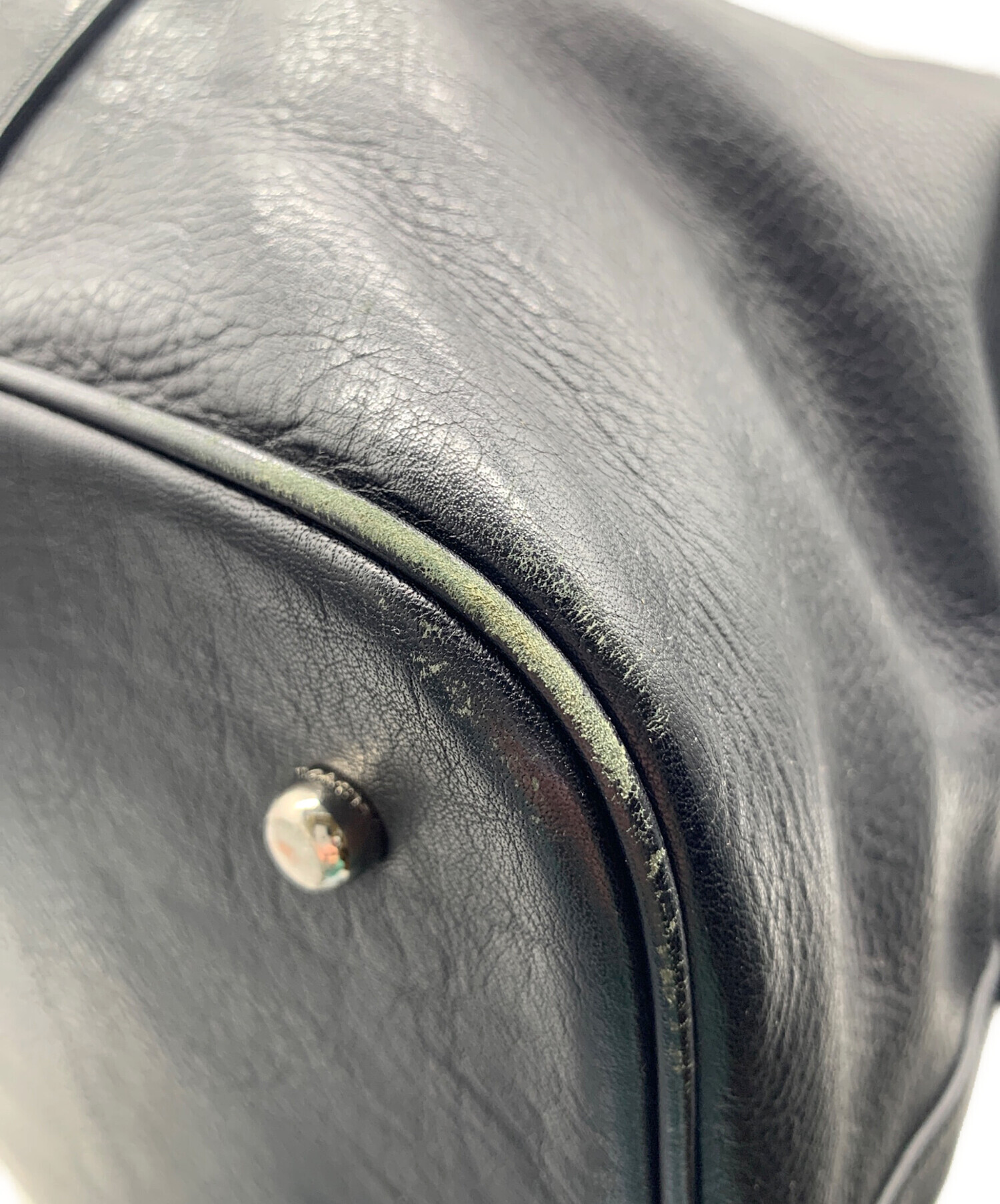 中古・古着通販】COACH (コーチ) ミニボストンバッグ ブラック