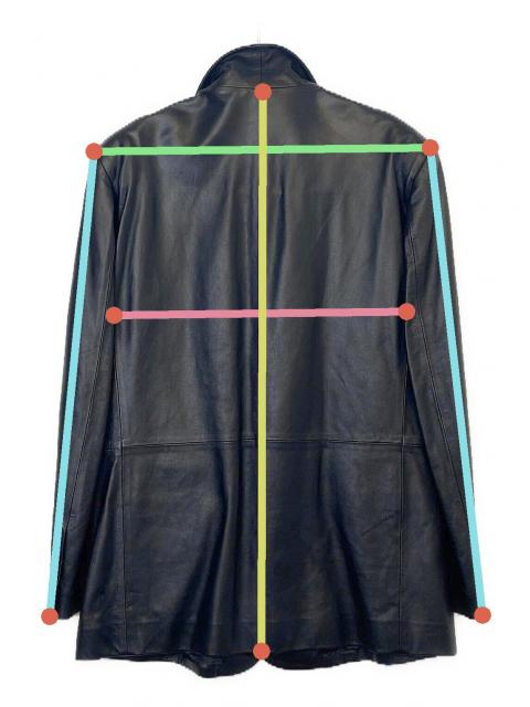 中古・古着通販】BALMAIN (バルマン) レザーテーラード