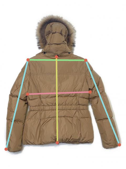 中古・古着通販】COACH (コーチ) ダウンジャケット ベージュ サイズ:M