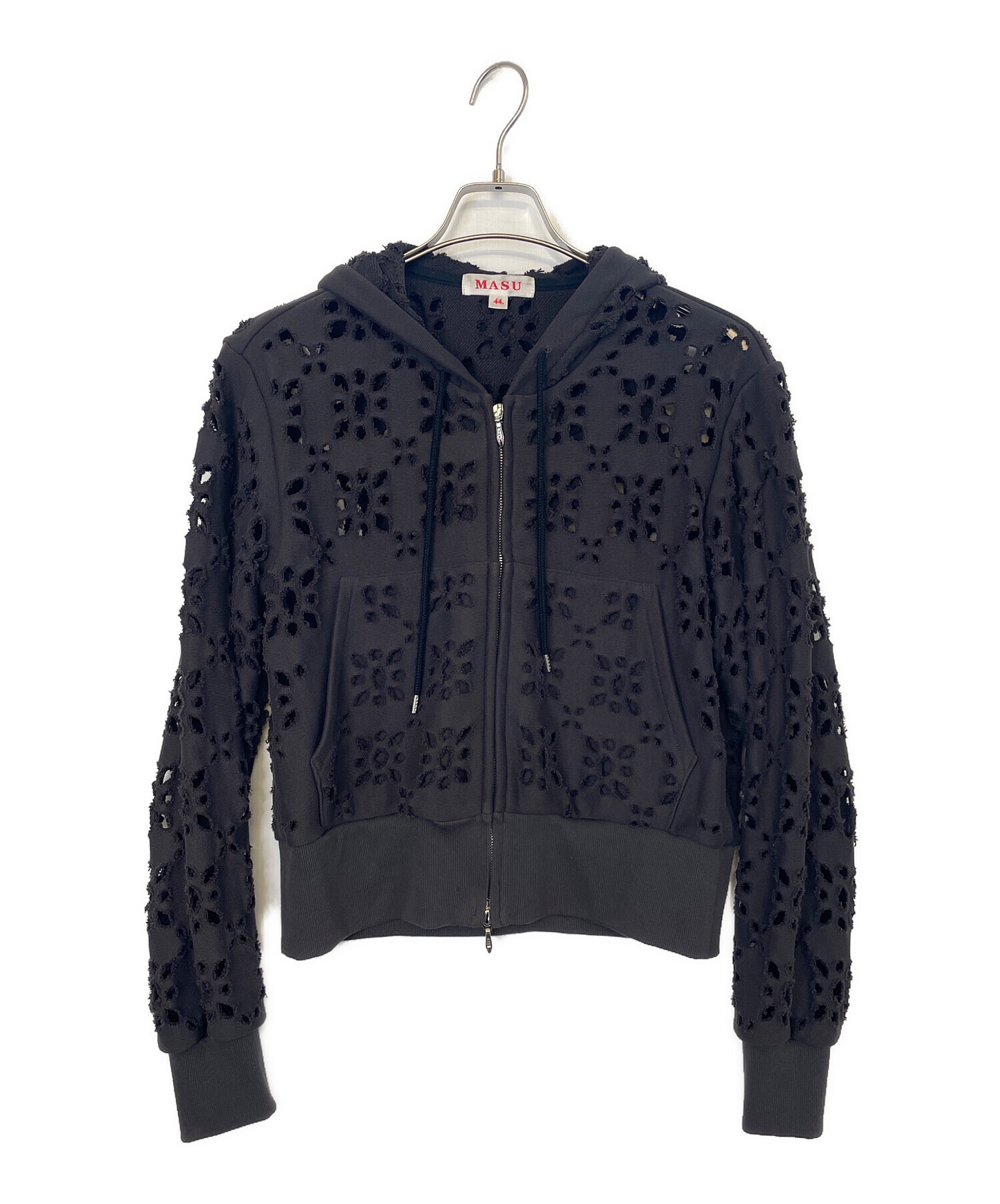 中古・古着通販】masu (エムエーエスユー) ジップパーカー グレー