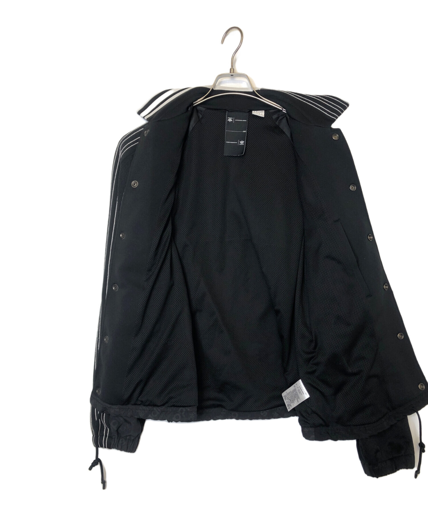 adidas Alexander Wang 異素材パッチワーク コーチジャケット 中古・古着通販】adidas (アディダス) ALEXANDER WANG (アレキサンダー