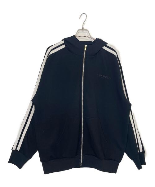 クロノス　メンズ　パーカー新品(L) 中古・古着通販】CRONOS (クロノス) ジップパーカー ブラック サイズ:L