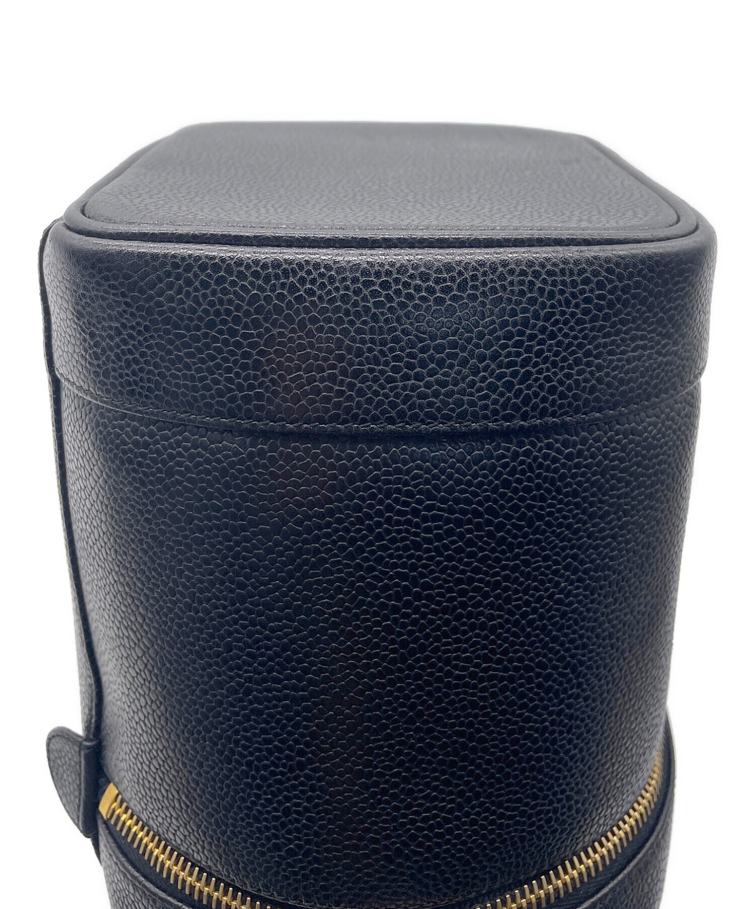 中古・古着通販】CHANEL (シャネル) バニティバッグ ブラック