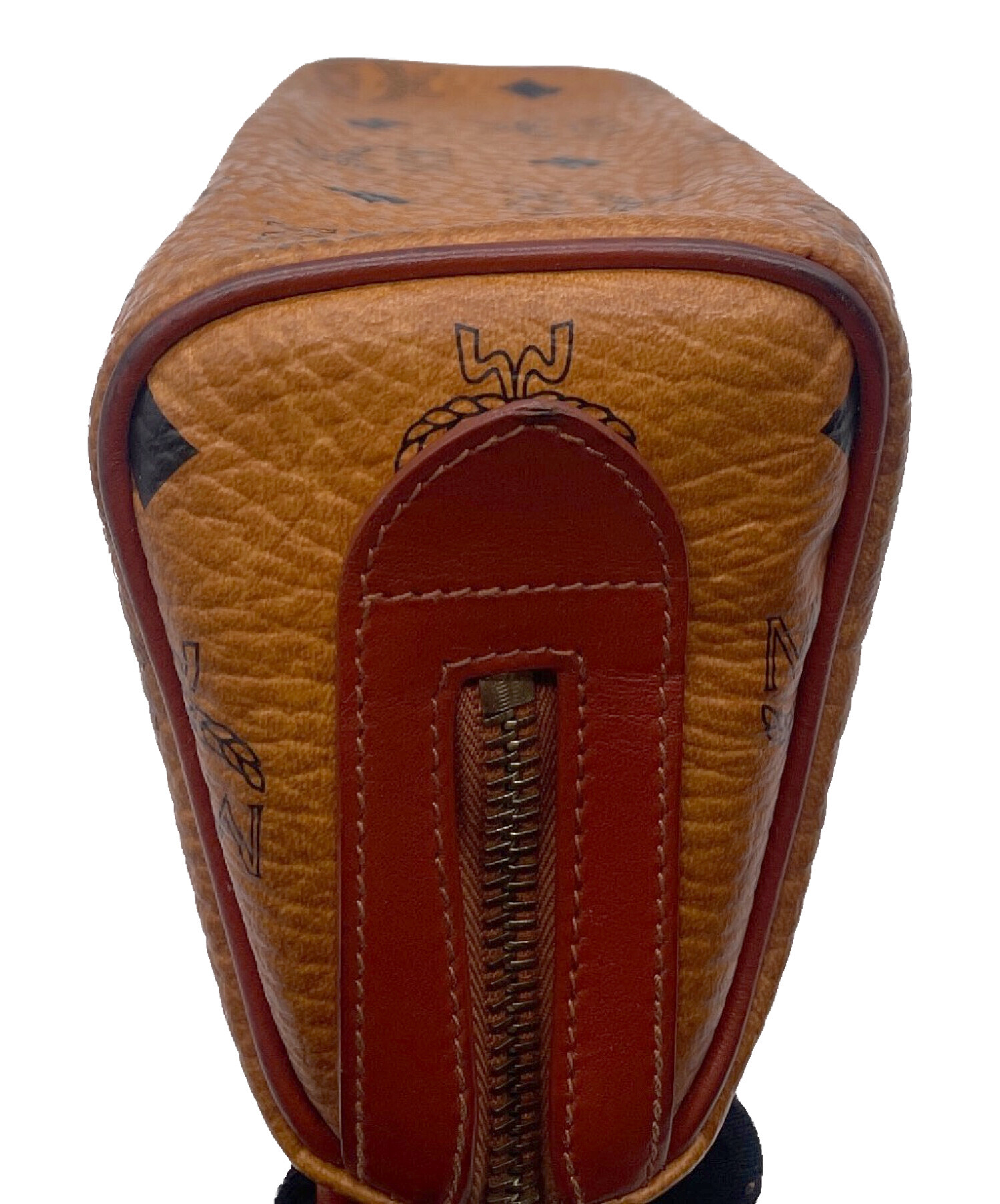 中古・古着通販】MCM (エムシーエム) ミニボストンバッグ ブラウン