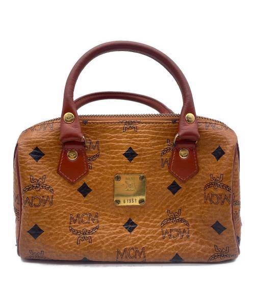 MCM ボストンバッグ　未使用 MCM エムシーエム ミニボストン ボストンバッグ PVC レディース [中古