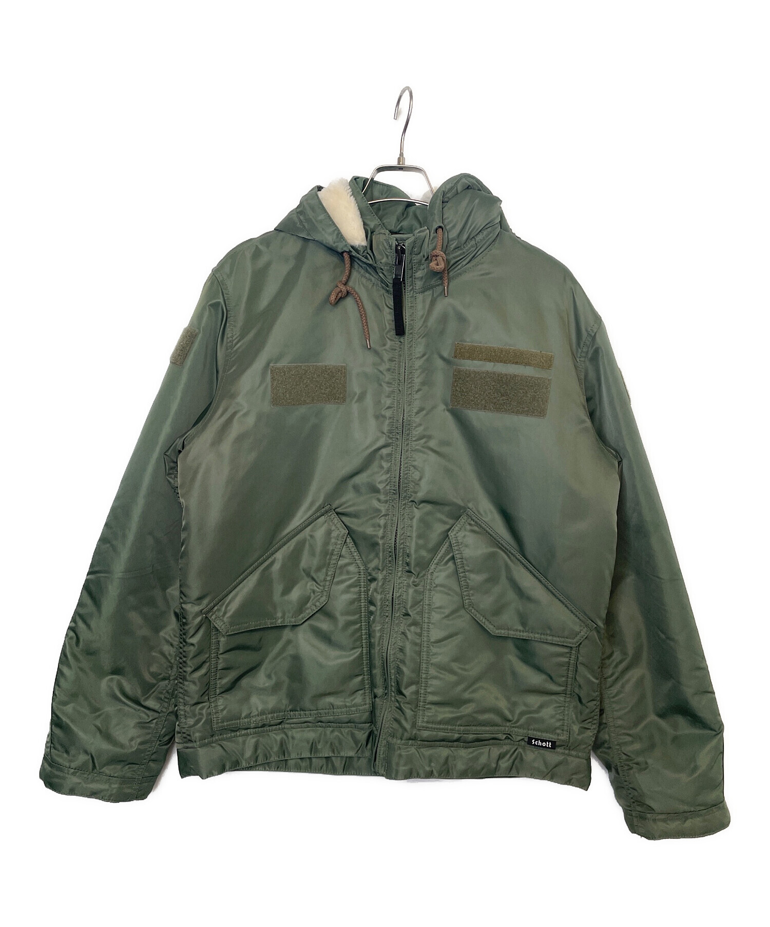 中古・古着通販】shott (ショット) フライトジャケット カーキ サイズ